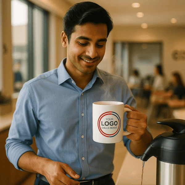 Personalized Premium Ceramic Mug with 325 ml Capacity White Mug - Image 2