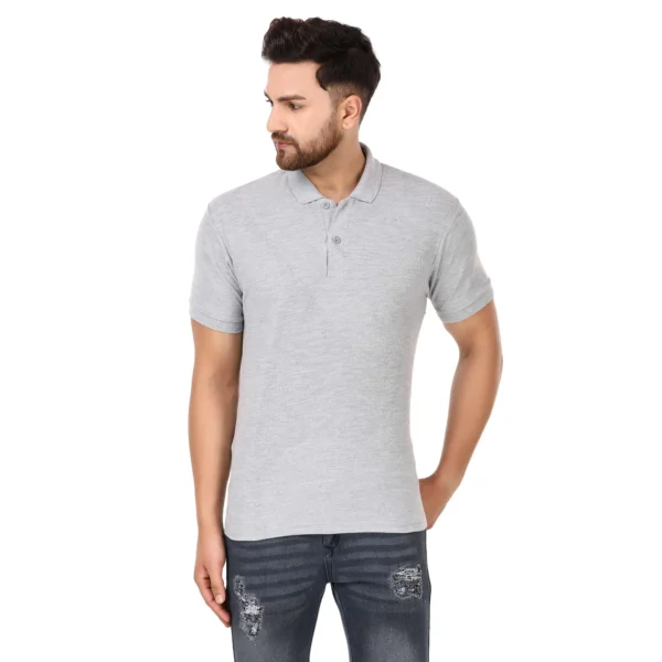 Personalized Spun Polyester Polo T-Shirt Honeycomb Knit Unisex - Image 16