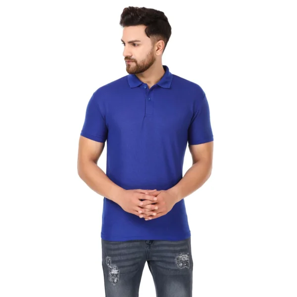 Personalized Spun Polyester Polo T-Shirt Honeycomb Knit Unisex - Image 14