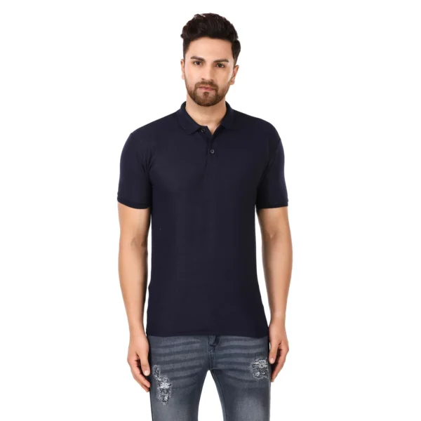 Personalized Spun Polyester Polo T-Shirt Honeycomb Knit Unisex - Image 12