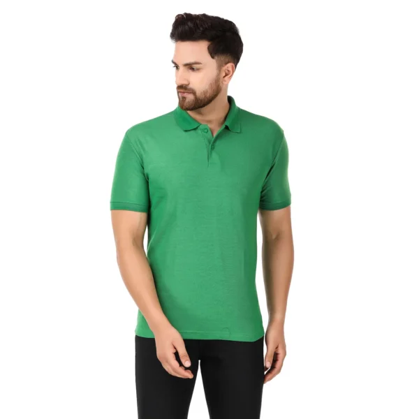Personalized Spun Polyester Polo T-Shirt Honeycomb Knit Unisex - Image 11