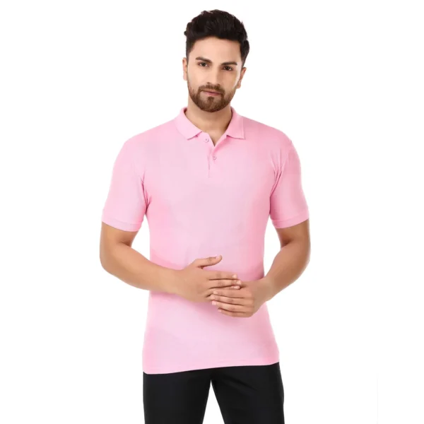 Personalized Spun Polyester Polo T-Shirt Honeycomb Knit Unisex - Image 9