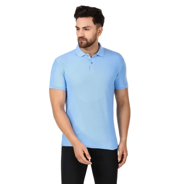 Personalized Spun Polyester Polo T-Shirt Honeycomb Knit Unisex - Image 7