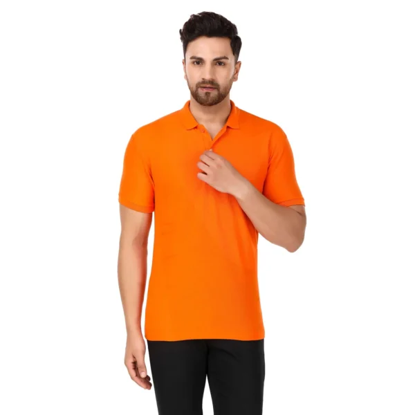Personalized Spun Polyester Polo T-Shirt Honeycomb Knit Unisex - Image 6
