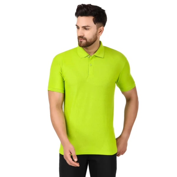 Personalized Spun Polyester Polo T-Shirt Honeycomb Knit Unisex