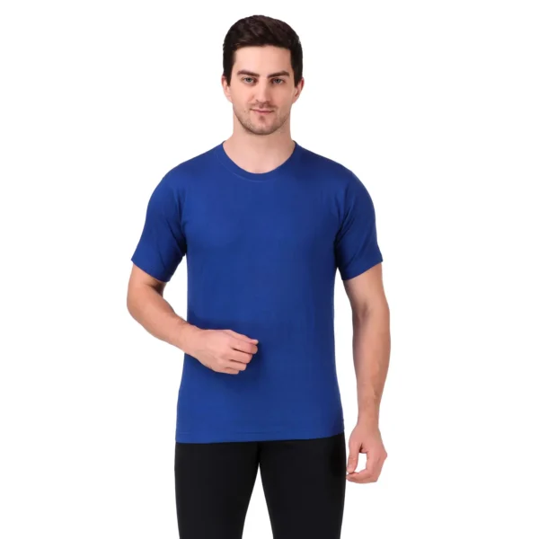 Round Neck T-Shirt 100% Cotton Classic Unisex Tee - Image 6