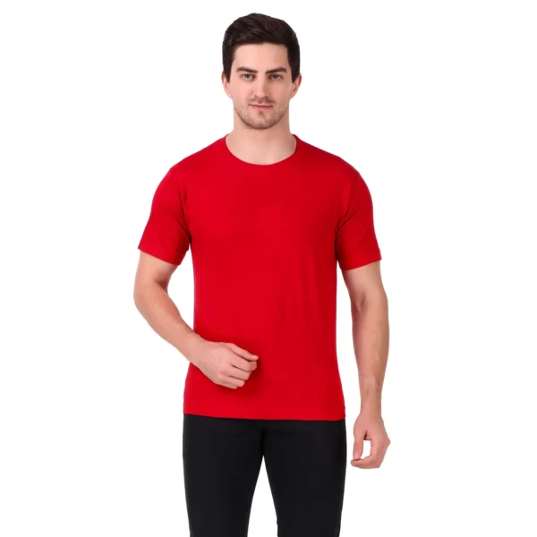 Round Neck T-Shirt 100% Cotton Classic Unisex Tee