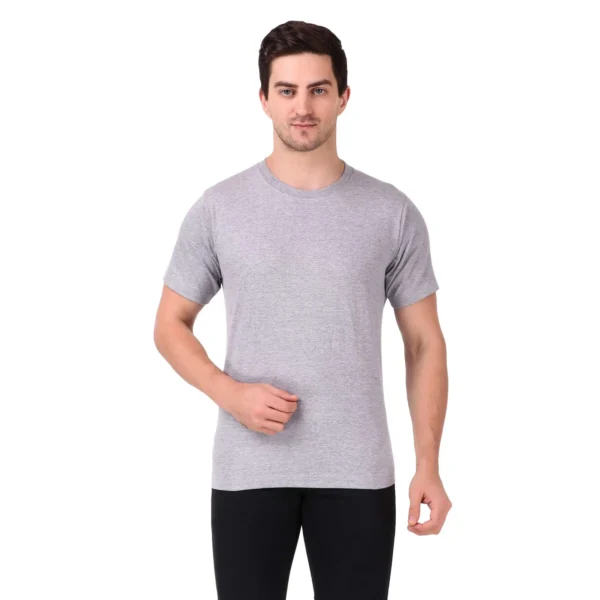 Round Neck T-Shirt 100% Cotton Classic Unisex Tee - Image 3