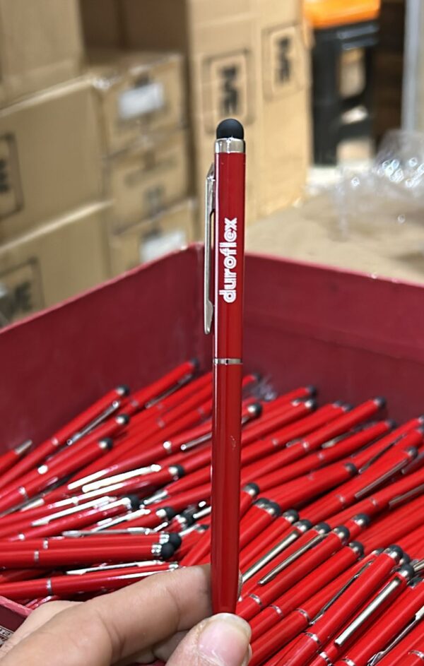 Customized Logo Slim Stylus Ballpoint Pen - Image 5
